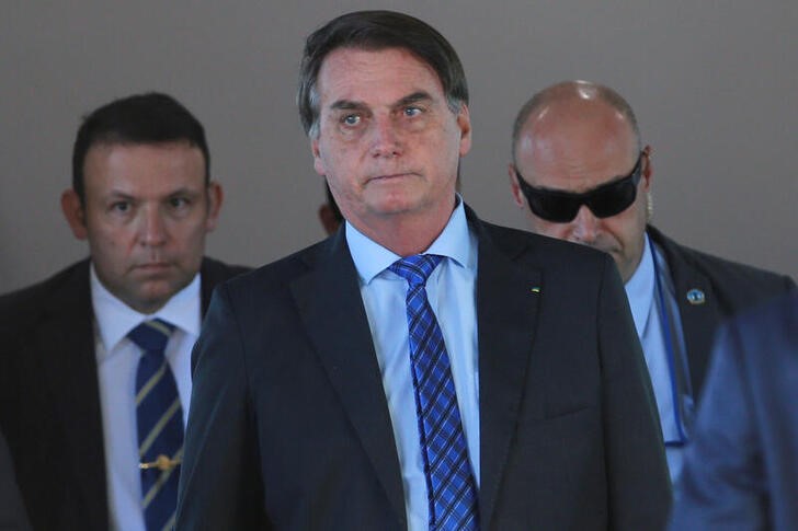 &copy; Reuters. Presidente Jair Bolsonaro em Brasília