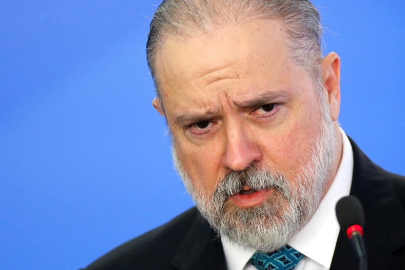 © Reuters. Procurador-geral da República, Augusto Aras, no Palácio do Planalto