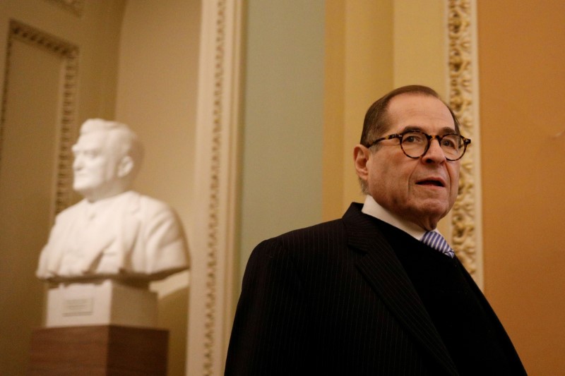 © Reuters. FILE PHOTO: The United States Senate begins the trial of Impeachment against U.S. President Donald Trump on Capitol Hill in Washington