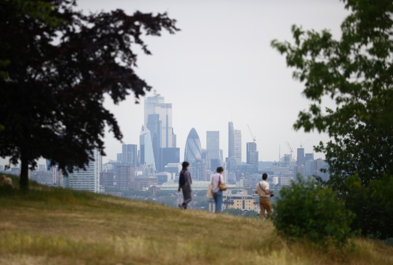 &copy; Reuters. Outbreak of the coronavirus disease (COVID-19) in London