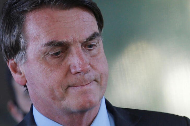 &copy; Reuters. Presidente Jair Bolsonaro em Brasília