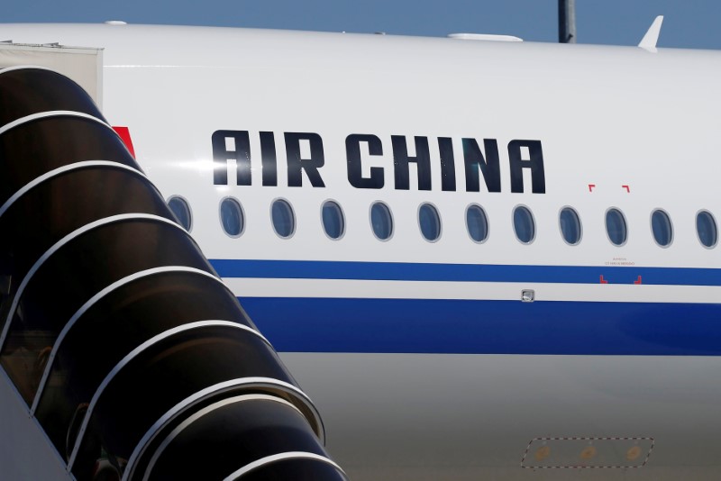 &copy; Reuters. 米、中国旅客機乗り入れ16日から禁止　再開拒否に対抗