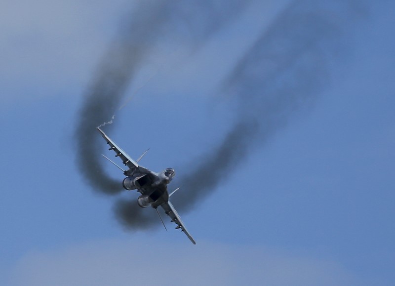 &copy; Reuters. سفارة: روسيا ترسل دفعة ثانية من طائرات مقاتلة لسوريا
