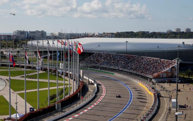 &copy; Reuters. FILE PHOTO: Formula One F1 - Russian Grand Prix