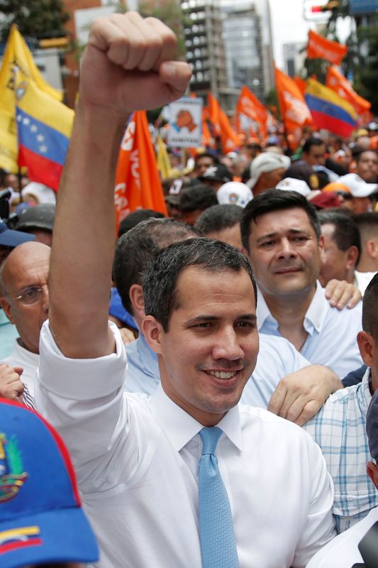 &copy; Reuters. فرنسا تنفي إيواء زعيم المعارضة الفنزويلي جوايدو