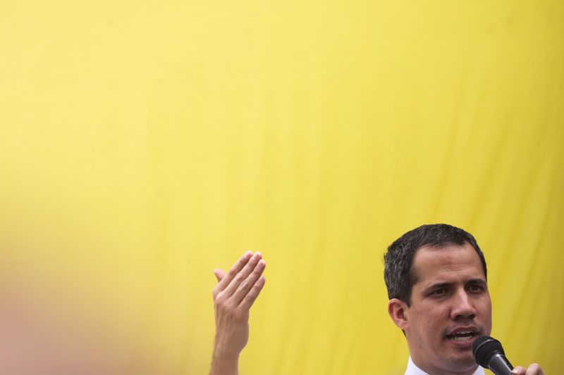 © Reuters. Juan Guaidó em Caracas