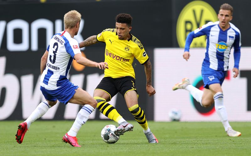 &copy; Reuters. Bundesliga - Borussia Dortmund v Hertha BSC