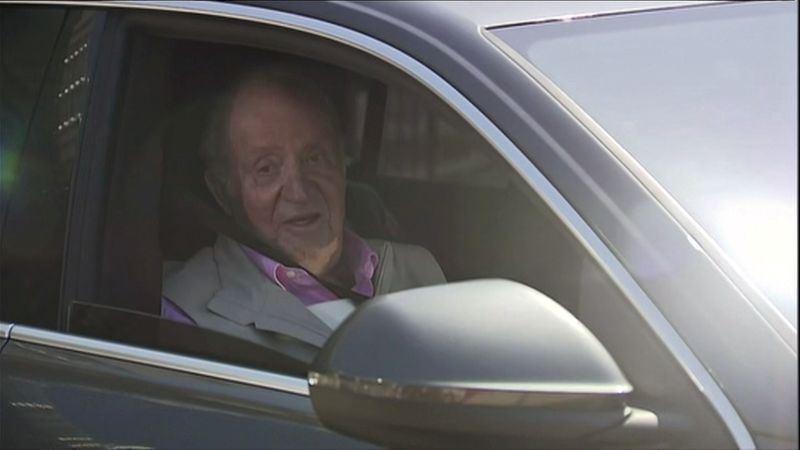 &copy; Reuters. FOTO DE ARCHIVO: Juan Carlos en Madrid