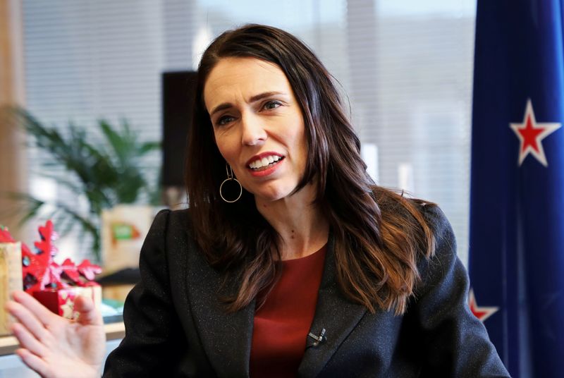 &copy; Reuters. Primeira-ministra da Nova Zelândia, Jacinda Ardern