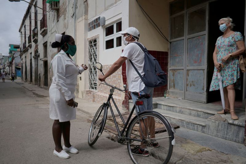 &copy; Reuters. Coronavirus disease (COVID-19) outbreak in Havana