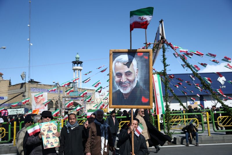 &copy; Reuters. مسؤول: الإعدام لإيراني قدم معلومات للمخابرات الأمريكية عن مكان سليماني