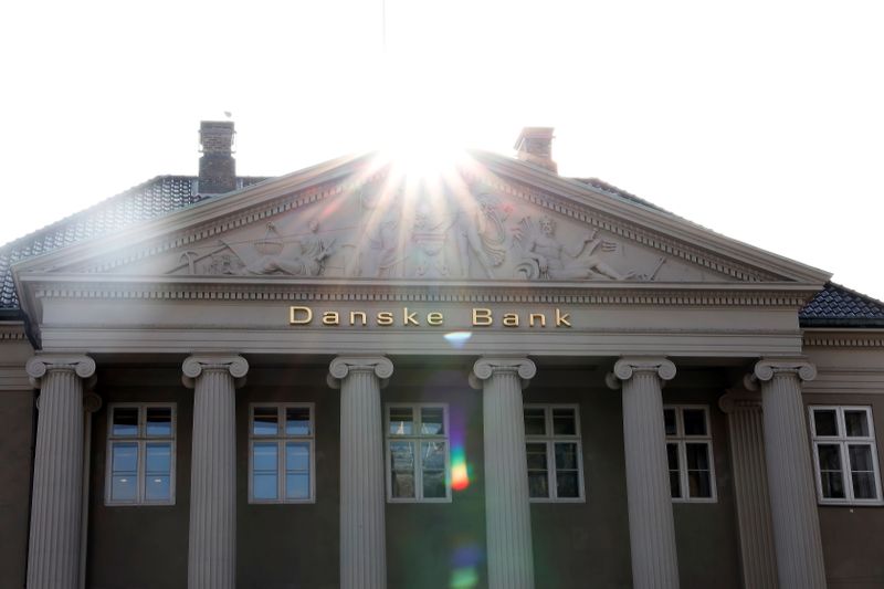 © Reuters. A view of the Danske bank headquarters in Copenhagen