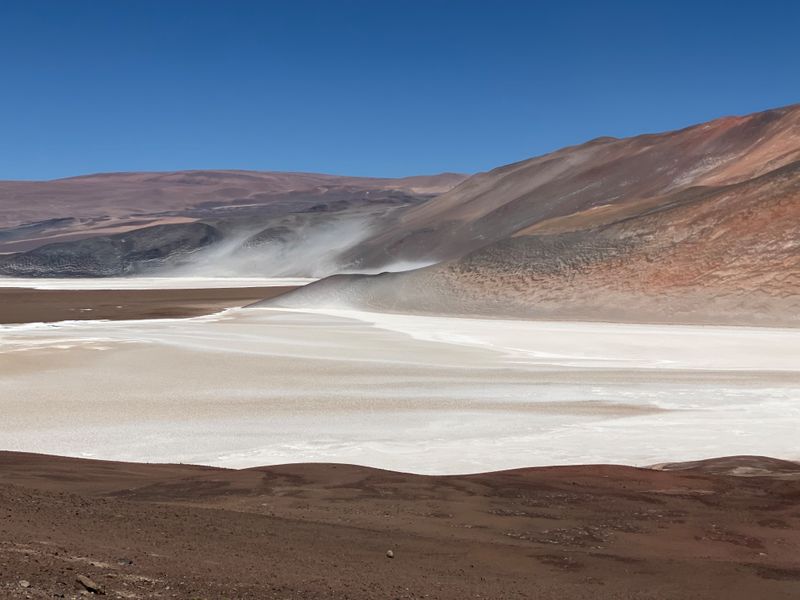 &copy; Reuters. A view of Aguilar Salt Flat in the Atacama Desert