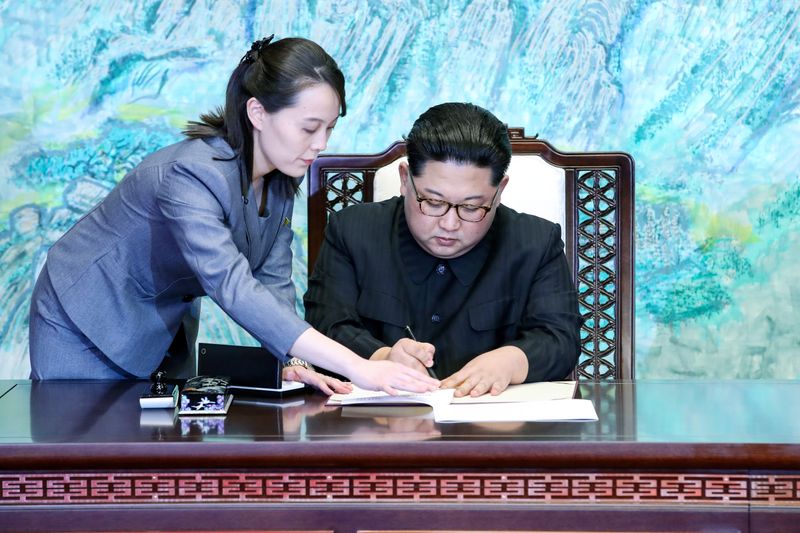 &copy; Reuters. 北朝鮮の金与正氏、政治的存在感増す　対韓国強硬派へ