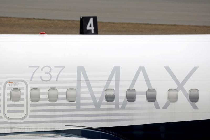 &copy; Reuters. ボーイング、6月後半に７３７ＭＡＸ認証飛行試験目指す＝関係筋