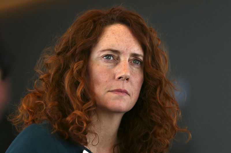 © Reuters. FILE PHOTO: Rebekah Brooks, CEO of News UK, attends The Times CEO summit in London