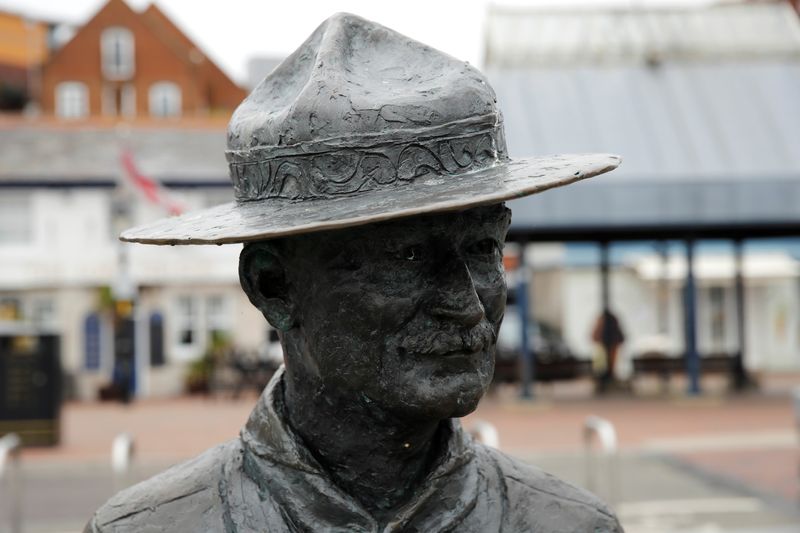 © Reuters. Protest against the death of George Floyd, in Poole