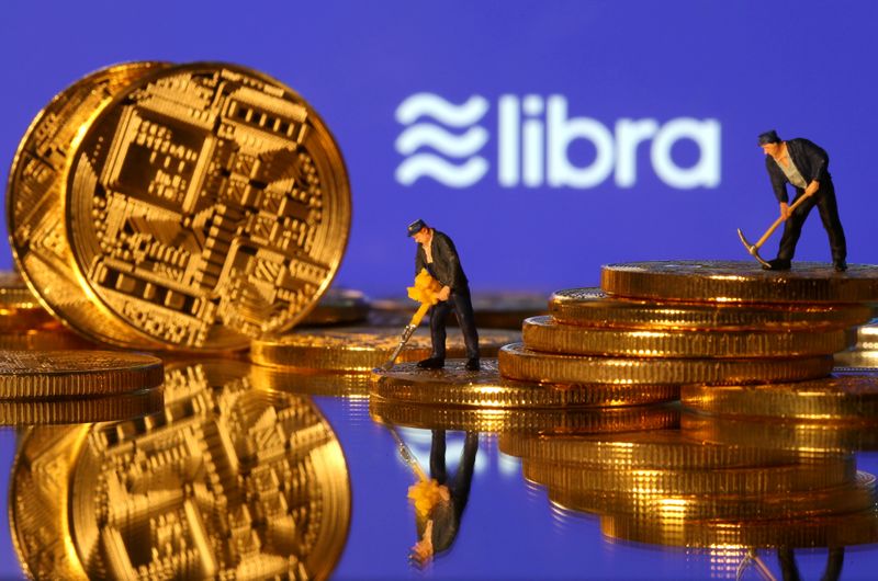 &copy; Reuters. FILE PHOTO: Libra logo in illustration picture