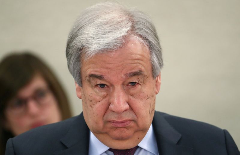 &copy; Reuters. FILE PHOTO: UN Human Rights Council session in Geneva