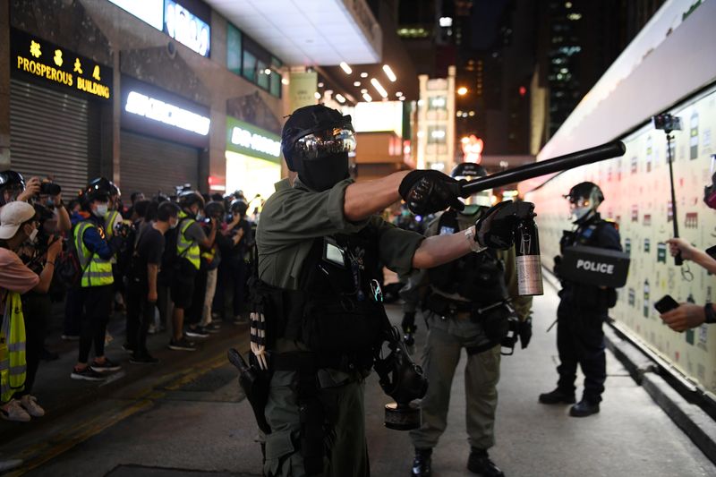 &copy; Reuters. مسؤول صيني: قانون الأمن الجديد في هونج كونج لن يطبق بأثر رجعي