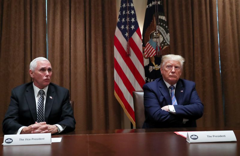 &copy; Reuters. U.S. President Trump participates in roundtable discussion at the White House in Washington