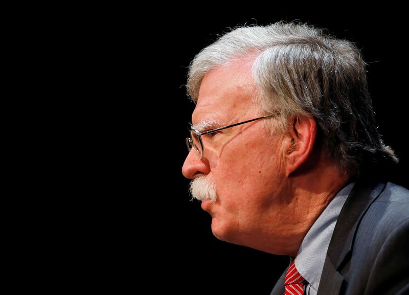 &copy; Reuters. Former national security advisor John Bolton in Durham, North Carolina