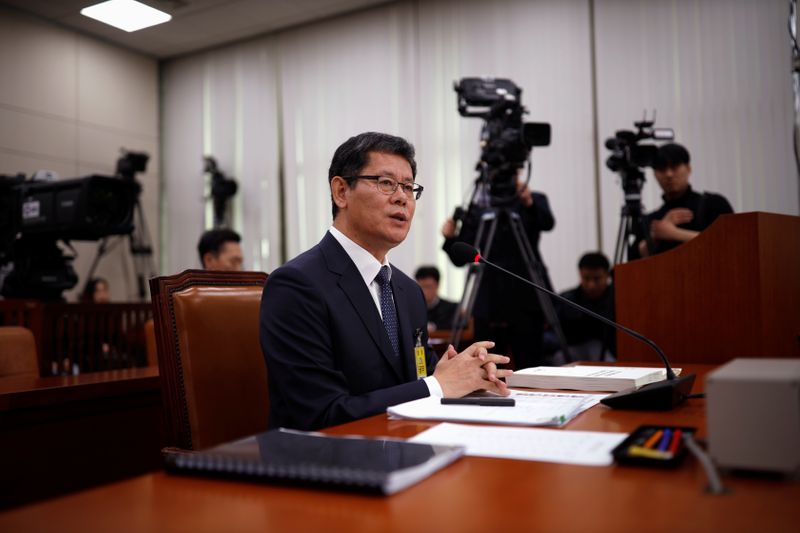 &copy; Reuters. وكالة: وزير الوحدة في كوريا الجنوبية يعرض التنحي عن المنصب