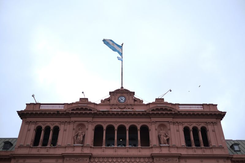 © Reuters. Bandeira da Argentina