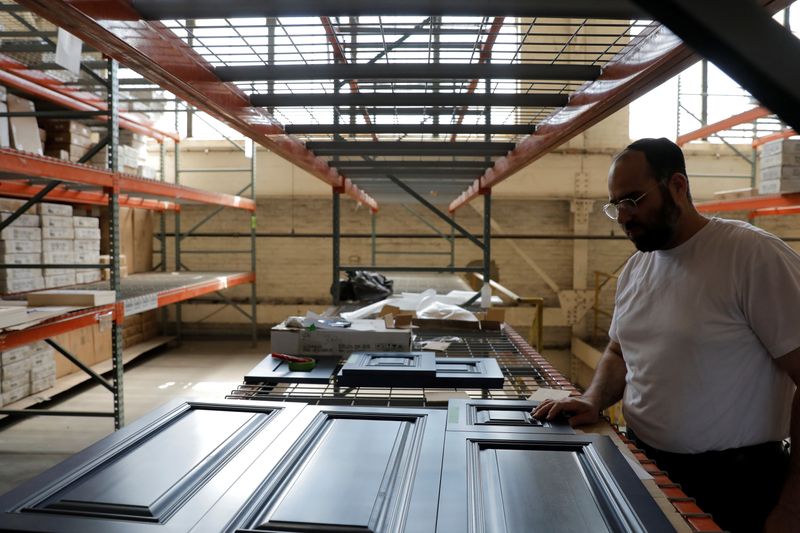 © Reuters. CNC Cabinetry in South Plainfield, New Jersey