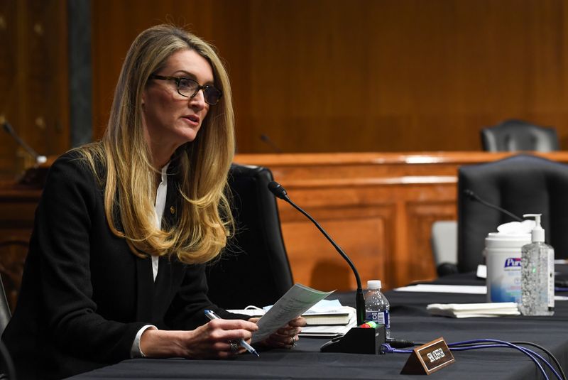 © Reuters. Senate Committee for Health, Education, Labor, and Pensions Hearing on the coronavirus disease (COVID-19) response, in Washington