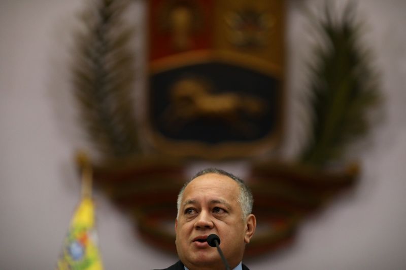 &copy; Reuters. Foto de archivo del presidente de la oficialista Asamblea Constituyente de Venezuela, Diosdado Cabello
