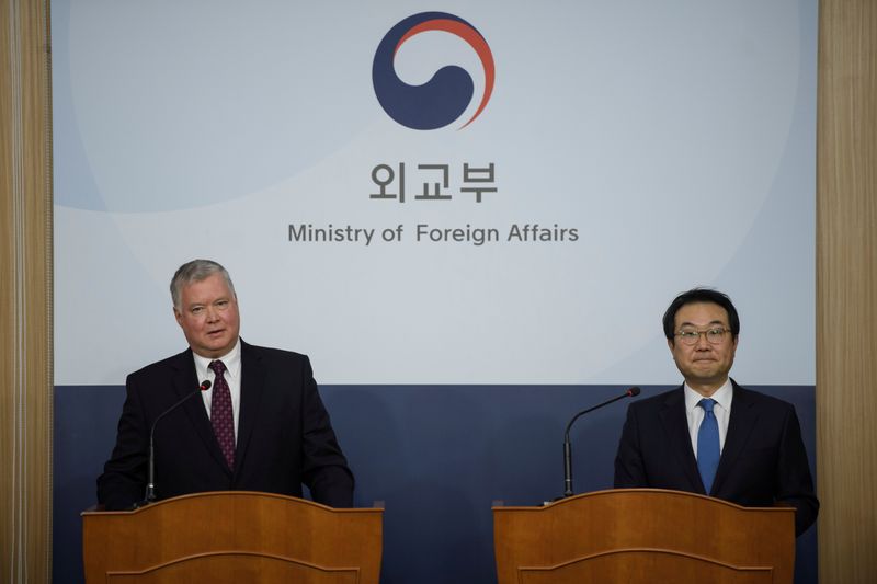 © Reuters. مبعوث كوريا الجنوبية النووي يزور واشنطن وسط احتدام التوتر مع الشمال