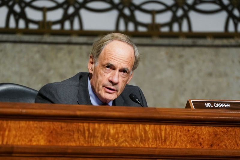 &copy; Reuters. Senate Finance Committee hearing on U.S. trade on Capitol Hill in Washington