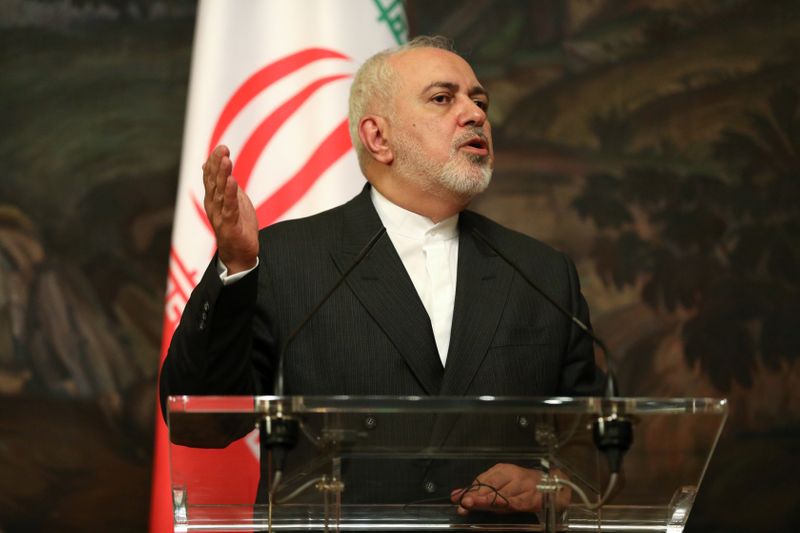 &copy; Reuters. وزير خارجية إيران: يمكن الاتفاق على حل لطلب وكالة الطاقة تفتيش موقعين نوويين
