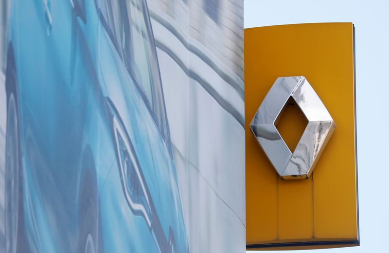 &copy; Reuters. Renault dealership in Paris