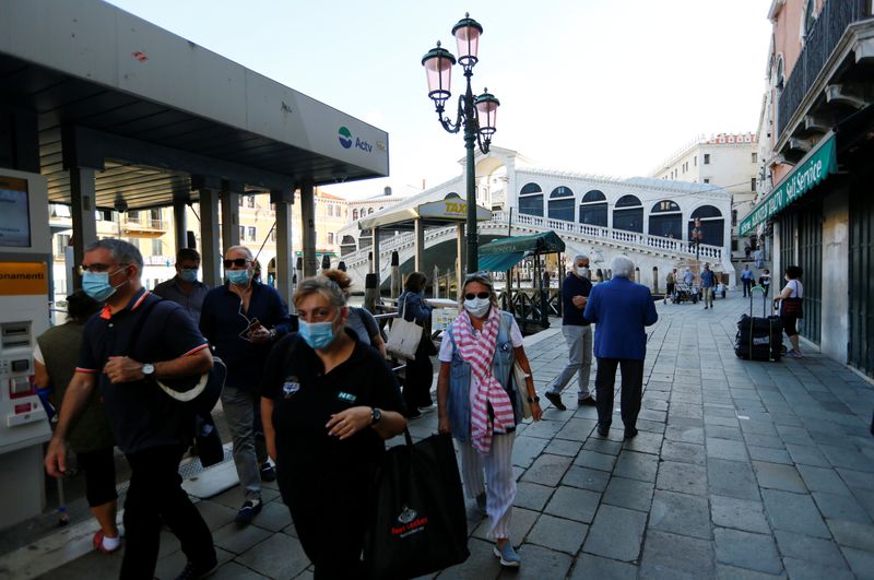 &copy; Reuters. Outbreak of the coronavirus disease (COVID-19) in Venice