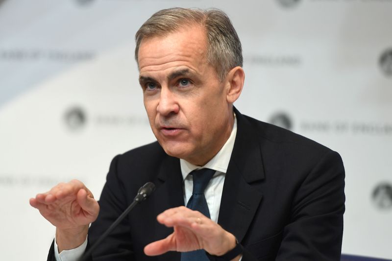 &copy; Reuters. Mark Carney, Governor of the Bank of England (BOE) attends a news conference at Bank Of England in London