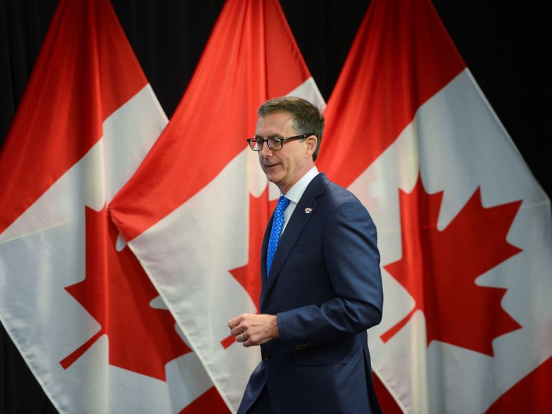 &copy; Reuters. Bank of Canada Governor Tiff Macklem holds a news conference at the Bank of Canada, amid the coronavirus disease (COVID-19) outbreak, in Ottawa