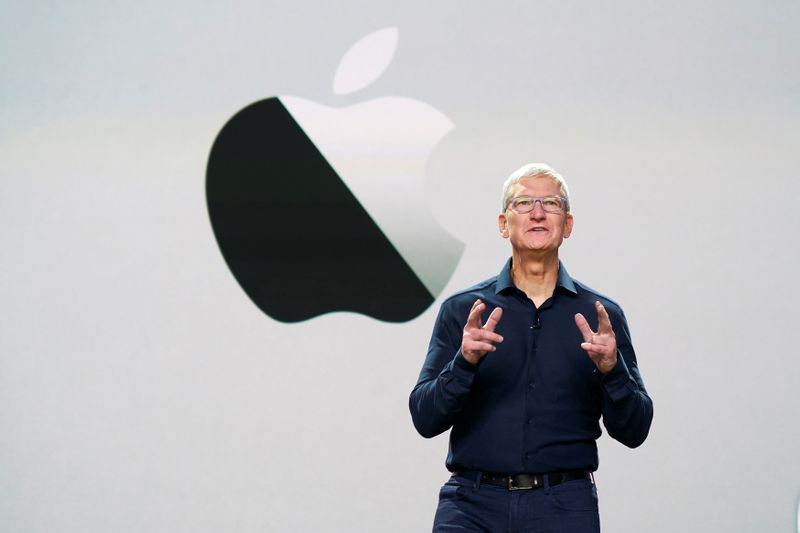 &copy; Reuters. 米アップル、Ｍａｃに自社開発チップ　インテル依存から脱却