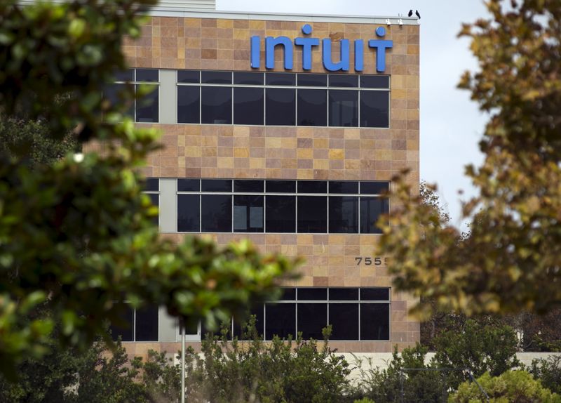&copy; Reuters. An Intuit office is shown in San Diego, California