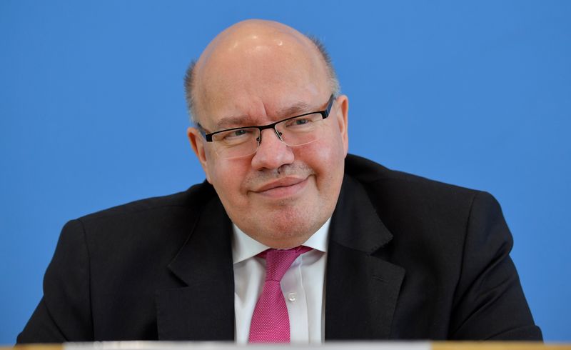 &copy; Reuters. German Economy Minister Altmaier updates GDP growth forecast