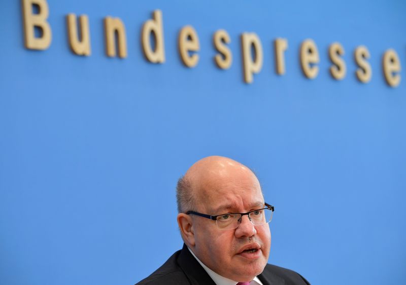 &copy; Reuters. German Economy Minister Altmaier updates GDP growth forecast