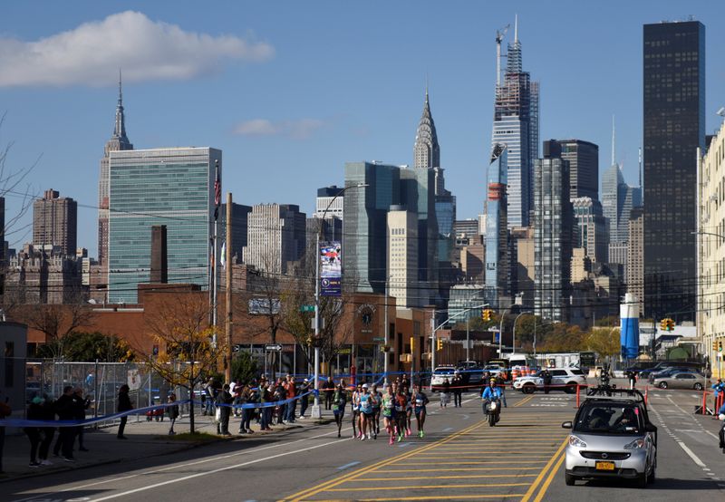 &copy; Reuters. Maratona da Cidade de Nova York