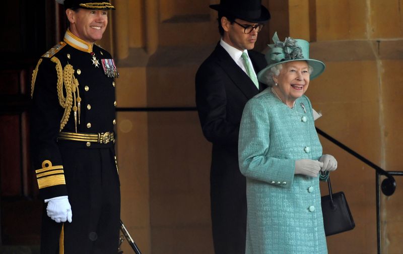 &copy; Reuters. Britain&apos;s Queen Elizabeth marks her official birthday in Windsor