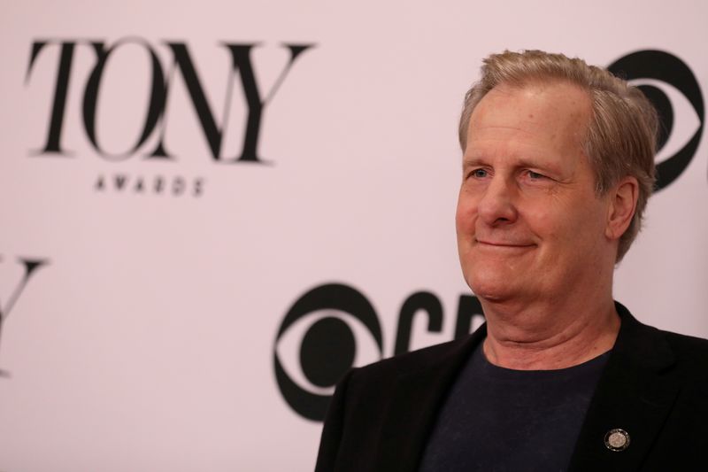 &copy; Reuters. FILE PHOTO: Actor Jeff Daniels, Leading Actor in a Play nominee, arrives for the 2019 Tony Awards &apos;Meet The Nominees&apos; Press Reception in New York