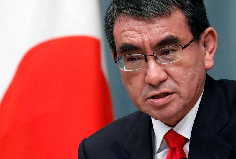 &copy; Reuters. イージス・アショア配備を断念＝24日のＮＳＣで河野防衛相