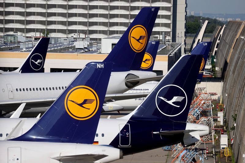 &copy; Reuters. L&apos;UE VALIDE LE PLAN DE SAUVETAGE ALLEMAND DE LUFTHANSA