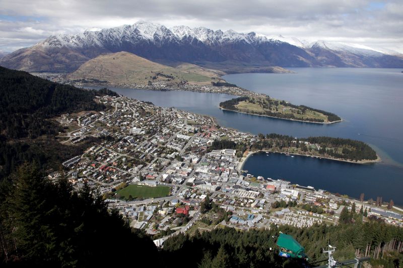 &copy; Reuters. FILE PHOTO: A general view of Queenstown