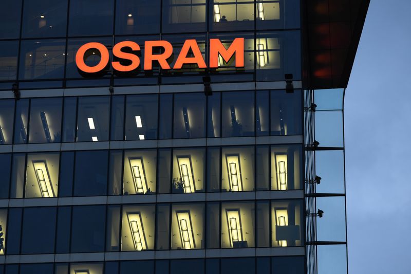 &copy; Reuters. General view of the headquarters of German lighting manufacturer Osram in Munich