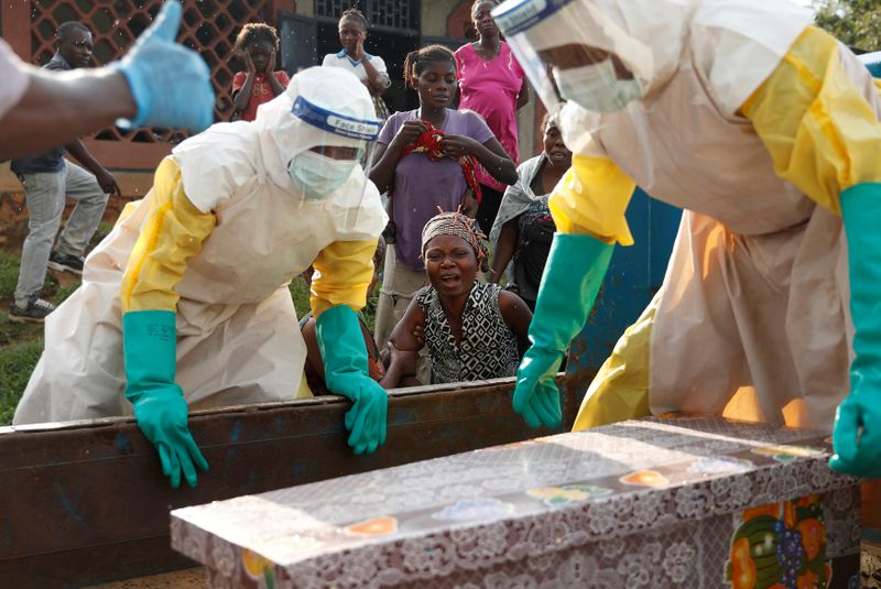 &copy; Reuters. منظمة الصحة: تفشي الإيبولا في شرق الكونجو لم يعد حالة طوارئ دولية